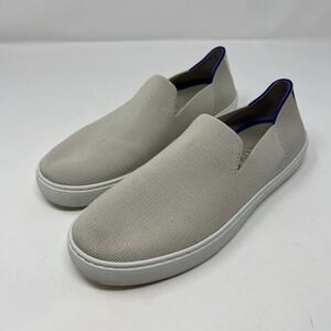 Rothys The Original Slip On Sneaker Sand Women's Size 9 Comfort Shoes *read